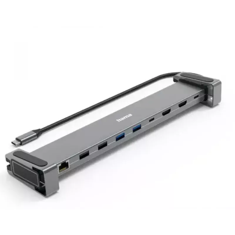 Hama Connect2Office Basic com fios USB 3.2 Gen 1 (3.1 Gen 1) Type-C antracite, cinzento