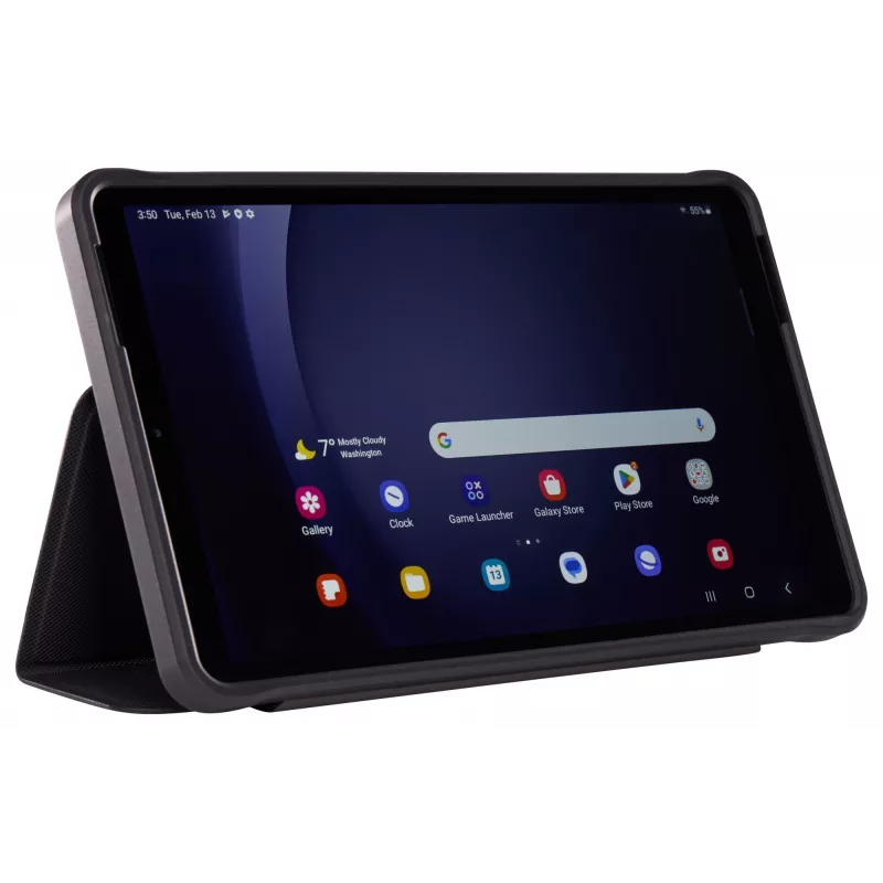Capa Case Logic SnapView CSGE2196 preta Samsung Galaxy Tab A9 8,7
