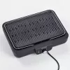 Grelhador de mesa elétrico Severin PG 8556 2300 W preto aço inoxidável