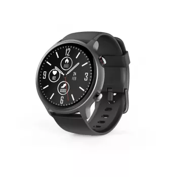 Hama Fit Watch 6910 3,25 cm (1,28 polegadas) LCD 46 mm ecrã tátil digital cinzento GPS (satélite)