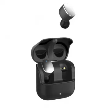 Headset Hama Spirit Pure sem fios in-ear chamadas/música Bluetooth preto