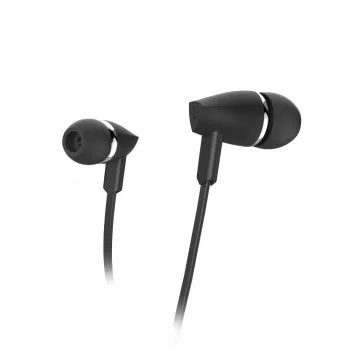 Headset Hama Joy com fios in-ear chamadas/música preto