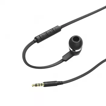 Headset Hama Joy com fios in-ear chamadas/música preto