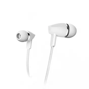 Headset Hama Joy com fios in-ear chamadas/música branco