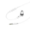 Headset Hama Intense com fios in-ear chamadas/música prateado, branco