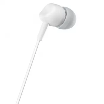 Headset Hama Kooky com fios in-ear chamadas/música cinzento, branco