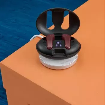 Headset Hama Spirit Unchained True Wireless Stereo (TWS) in-ear música Bluetooth preto, vermelho