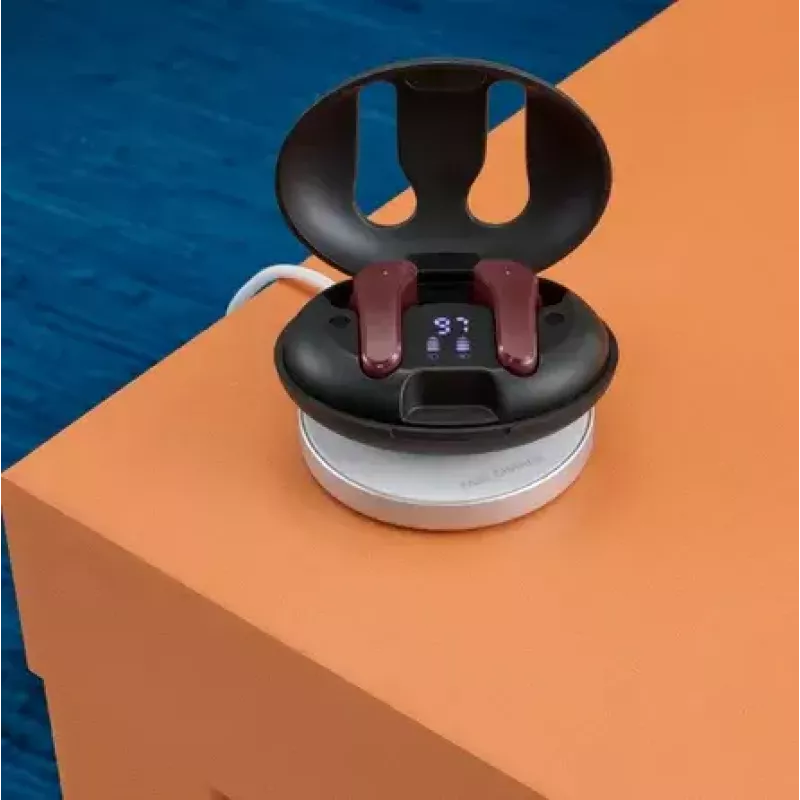 Headset Hama Spirit Unchained True Wireless Stereo (TWS) in-ear música Bluetooth preto, vermelho