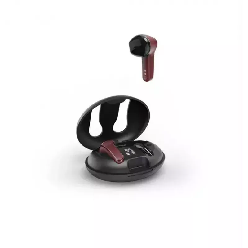 Headset Hama Spirit Unchained True Wireless Stereo (TWS) in-ear música Bluetooth preto, vermelho