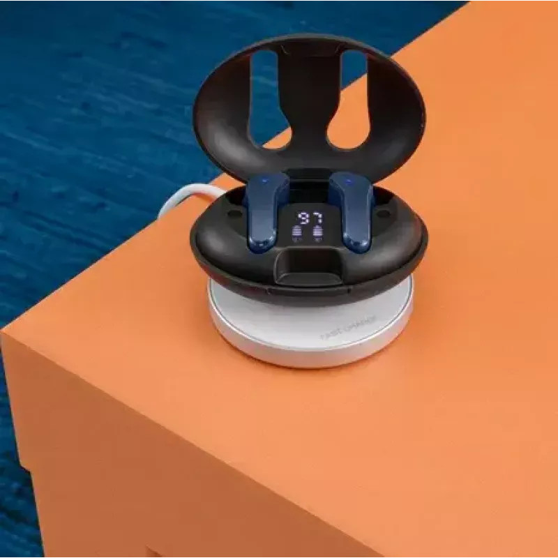 Headset Hama Spirit Unchained True Wireless Stereo (TWS) in-ear música Bluetooth preto, azul