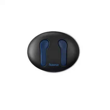 Headset Hama Spirit Unchained True Wireless Stereo (TWS) in-ear música Bluetooth preto, azul