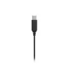 Auscultadores/Headset Hama 00184192 com fios in-ear chamadas/música USB Type-C preto, cinzento escuro