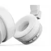 Headset Hama Freedom Lit II sem fios com arco de cabeça chamadas/música Bluetooth branco