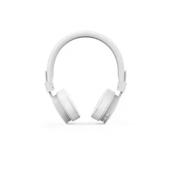 Headset Hama Freedom Lit II sem fios com arco de cabeça chamadas/música Bluetooth branco