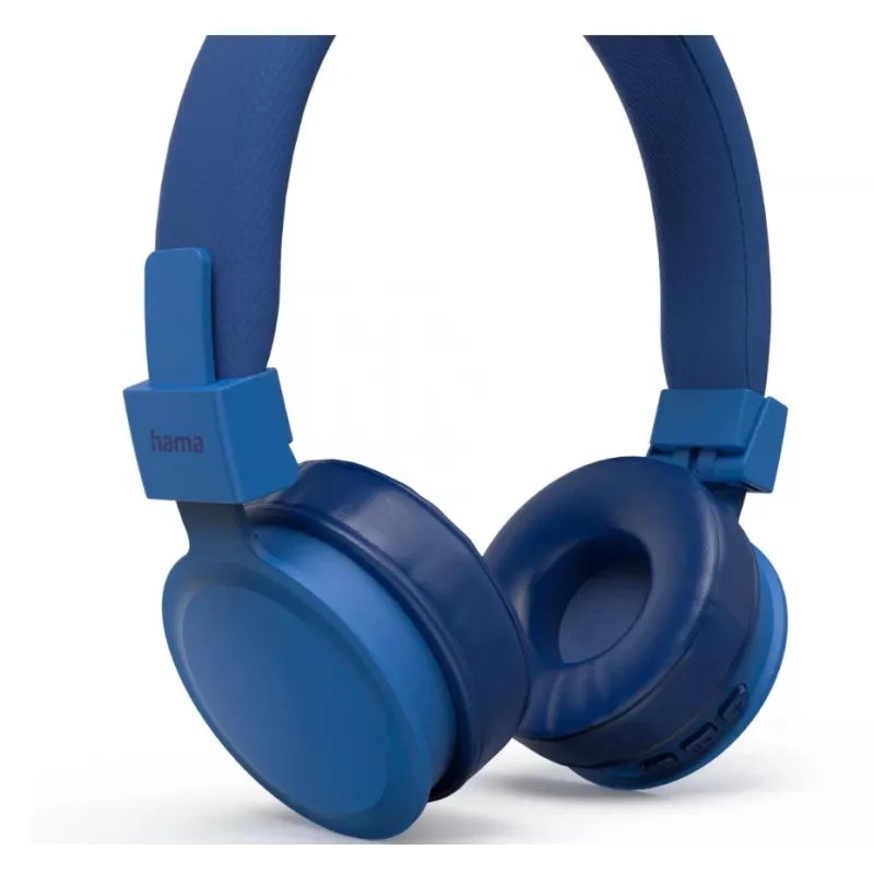 Headset Hama Freedom Lit II sem fios com arco de cabeça chamadas/música USB Type-C Bluetooth azul