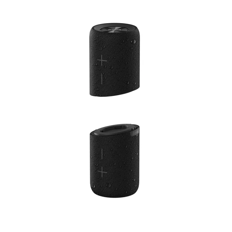 Coluna portátil Hama Twin 3.0 estéreo preta 30 W