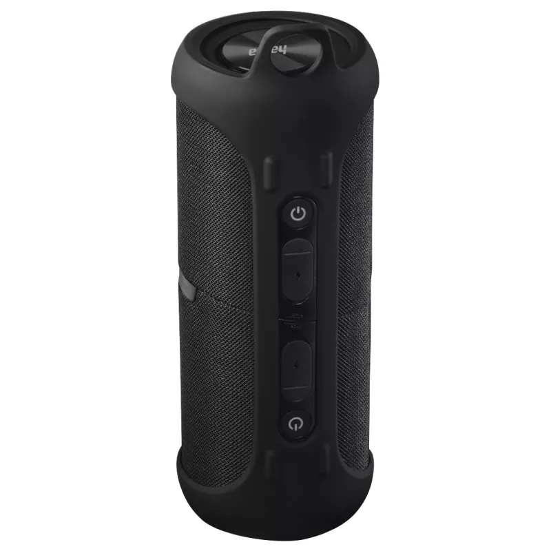 Coluna portátil Hama Twin 3.0 estéreo preta 30 W