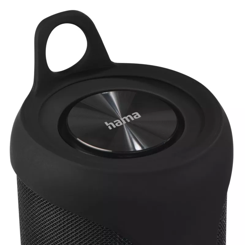 Coluna portátil Hama Twin 3.0 estéreo preta 30 W