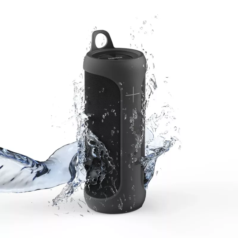 Coluna portátil Hama Twin 3.0 estéreo preta 30 W