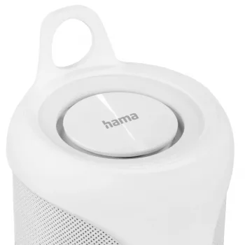 Coluna portátil Hama Twin 3.0 estéreo branca 30 W