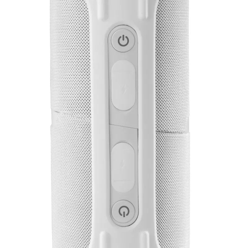 Coluna portátil Hama Twin 3.0 estéreo branca 30 W