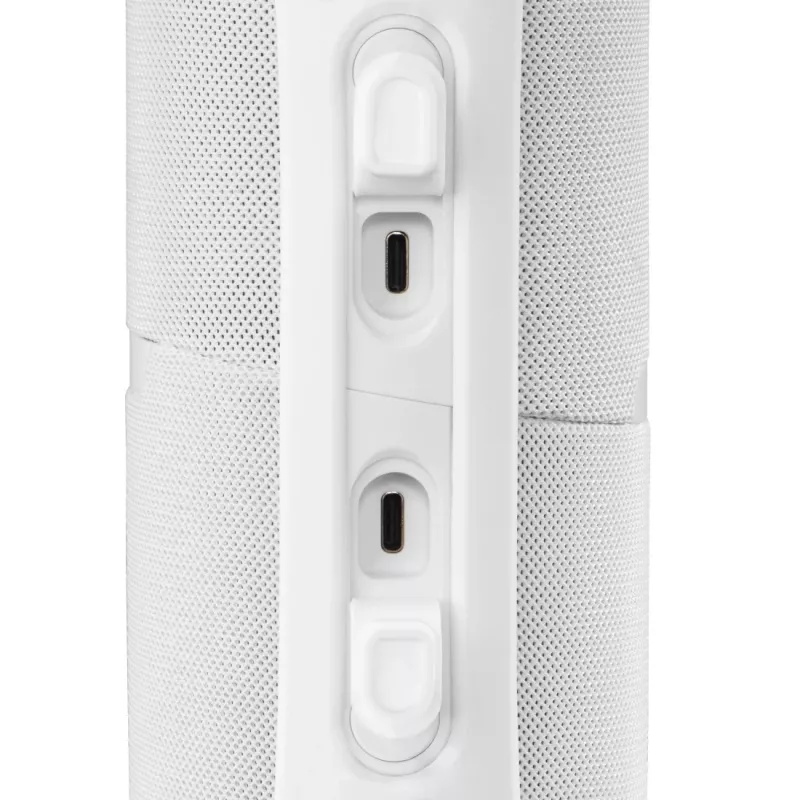 Coluna portátil Hama Twin 3.0 estéreo branca 30 W
