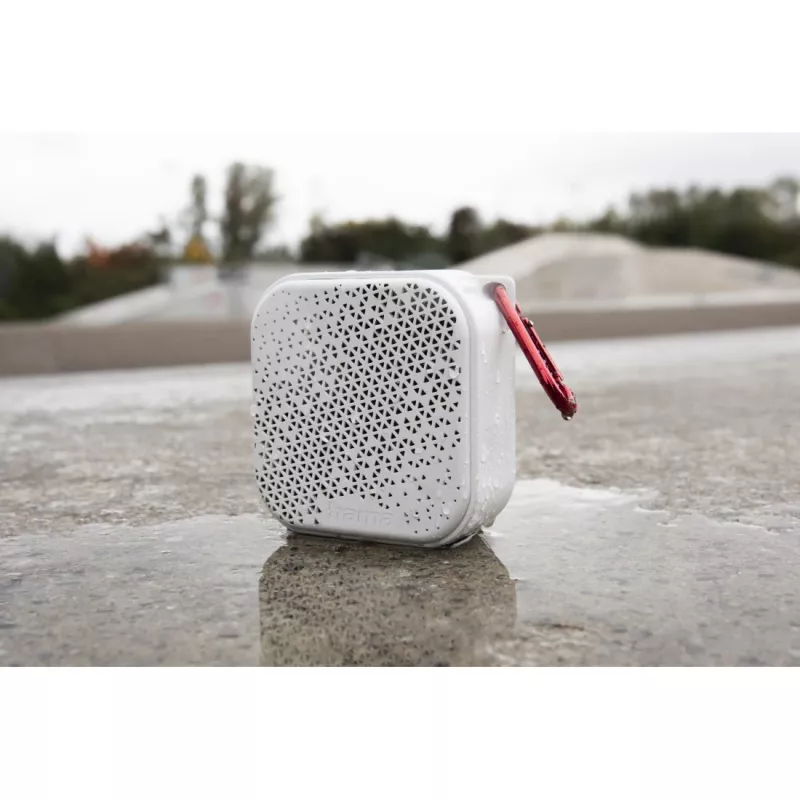 Coluna portátil mono Hama Pocket 3.0 branca