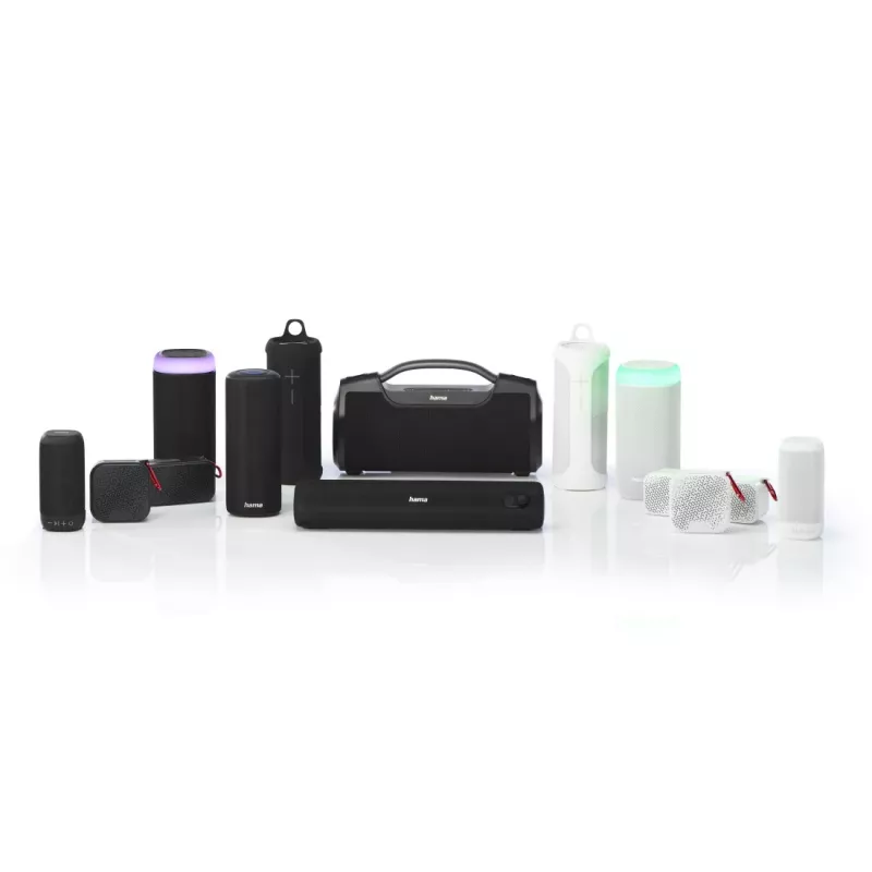 Coluna portátil mono Hama Pocket 3.0 branca