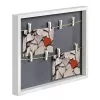 Moldura múltipla HAMA Cavo — MDF, branca, 365×295 mm