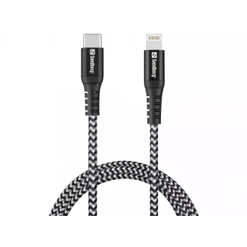 Cabo Sandberg Survivor USB-C PD>Lightning 1M 1m 28g