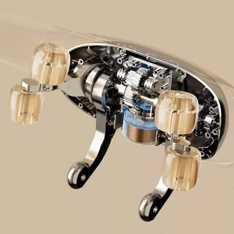 Massajador de pescoço e ombros MEDIA-TECH MT6533 com função de calor, design portátil