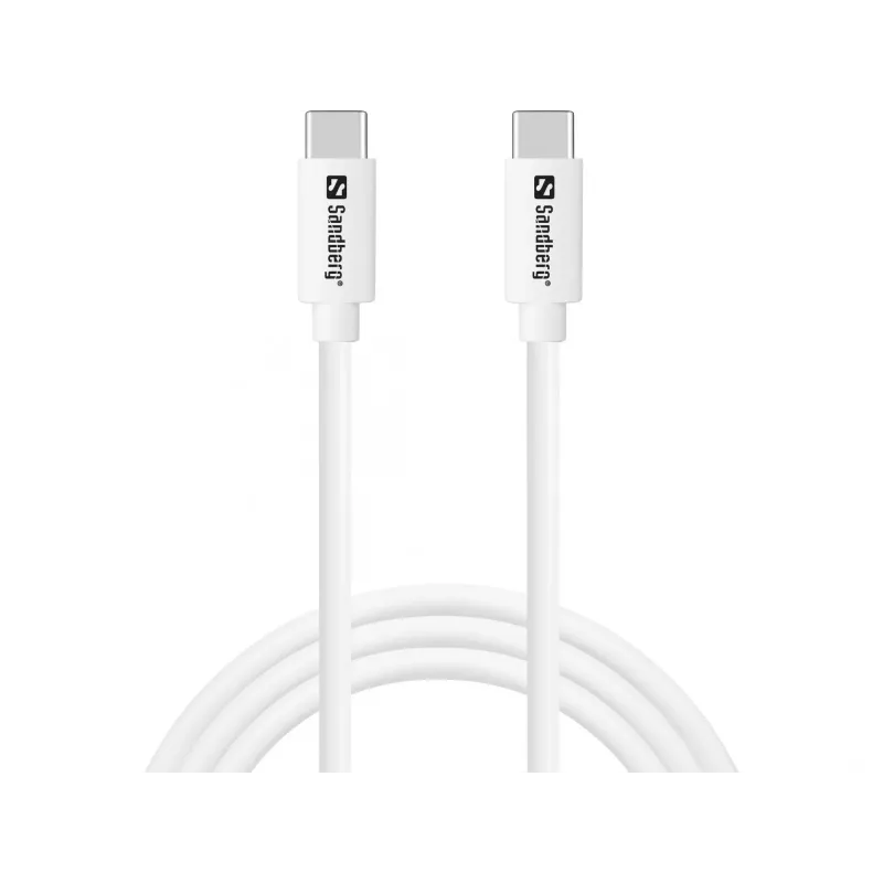 Carregador Sandberg USB-C 20W Indoor AC 1M cabo carregamento rápido