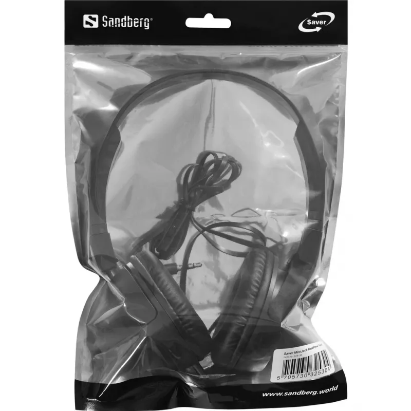 Auscultadores Sandberg Saver MiniJack HeadPhone Travel