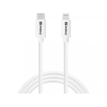 Cabo Sandberg USB-C PD para Lightning MFI 1M 1m Lightning USB C