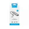 Hub Sandberg USB-C/A para 4xUSB 3.0 alumínio 5000 Mbit/s