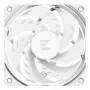 Ventoinha de caixa 120mm ARGB ZALMAN ZM-AF120R ARGB branca — 120mm, iluminação ARGB, moldura branca