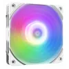 Ventoinha de caixa 120mm ARGB ZALMAN ZM-AF120R ARGB branca — 120mm, iluminação ARGB, moldura branca