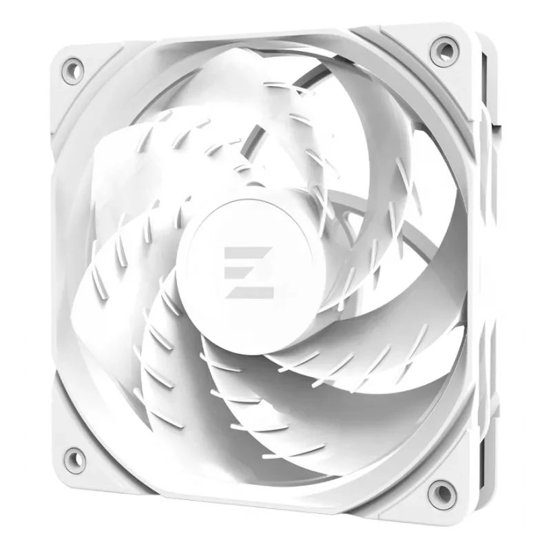 Ventoinha de caixa 120mm ARGB ZALMAN ZM-AF120R ARGB branca — 120mm, iluminação ARGB, moldura branca