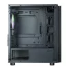 Caixa de computador Zalman T4 Plus Mini Tower preta