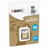 Memória flash Emtec 16 GB SDHC Classe 10 dourado