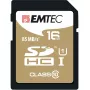 Memória flash Emtec 16 GB SDHC Classe 10 dourado
