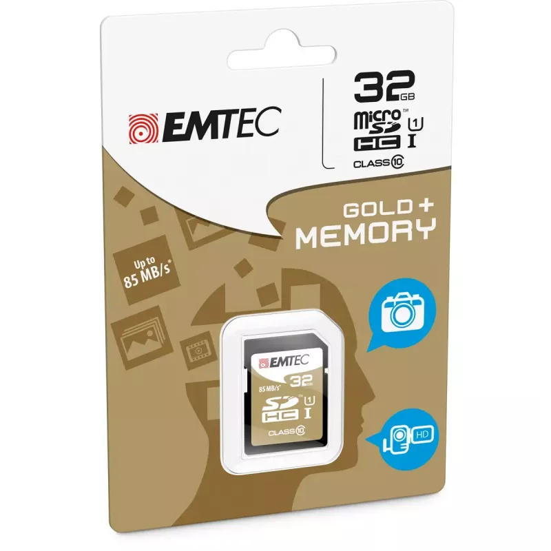 Cartão de memória Emtec 32 GB SDHC Class 10 ECMSD32GHC10GP