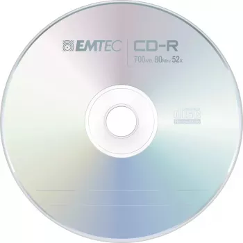 CD-R Emtec ECOC805052CB 700 MB 52x 50 unid.