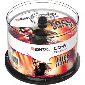 CD-R Emtec ECOC805052CB 700 MB 52x 50 unid.