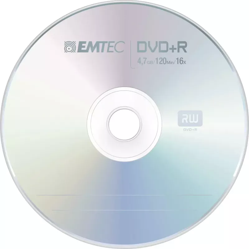 DVD+R Emtec ECOVPR471016CB 4,7 GB 10 unid.