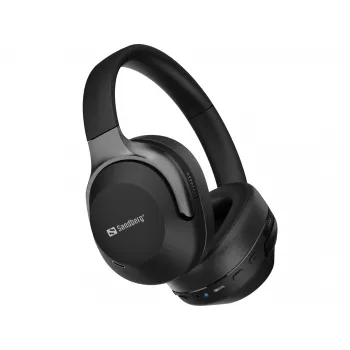 Headset sem fios Sandberg Wireless Travel ANC+ENC, sem fios, chamadas/música, 228 g, headset, preto