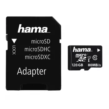 microSDXC Hama 128GB UHS-I Classe 10 00124158
