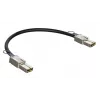 Cabo de rede D-Link CXP 120G, 0,5 m, ficha CXP–ficha CXP, preto