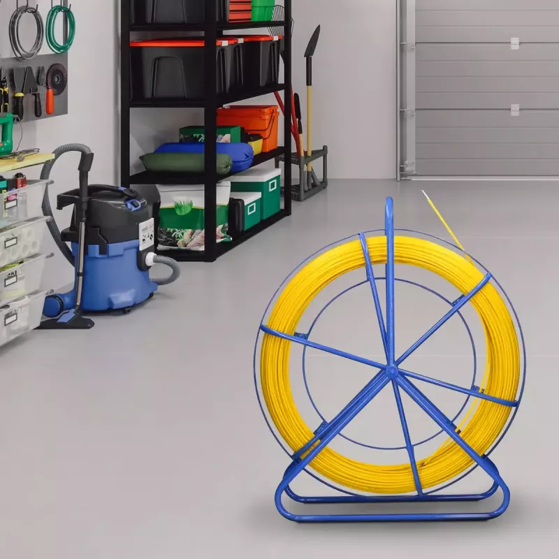 Guia de cabos Extralink Pilot 3,8 mm 25 m fibra ótica FRP amarelo
