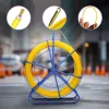 Guia de cabos Extralink Pilot 3,8 mm 25 m fibra ótica FRP amarelo